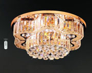 Đèn Mâm Pha Lê đường kính 55cm MLF 8009 Ø550xH350